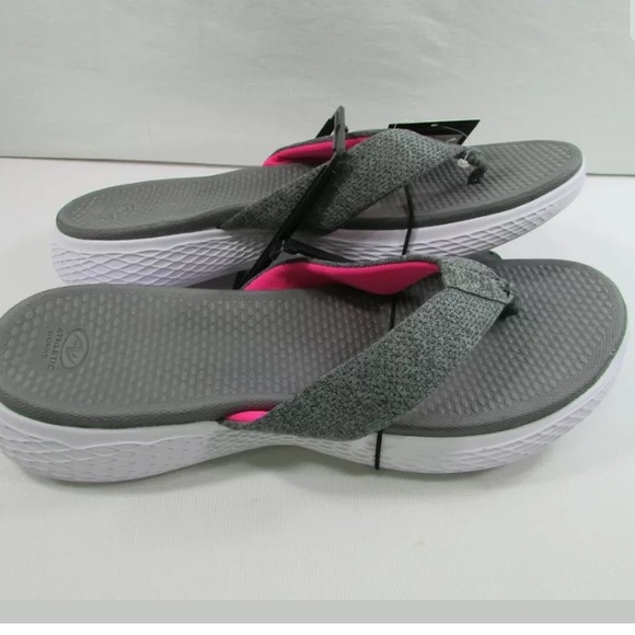 💜Athletic Works Women’s Comfort Flip Flop Sandals - Picture 9 of 12